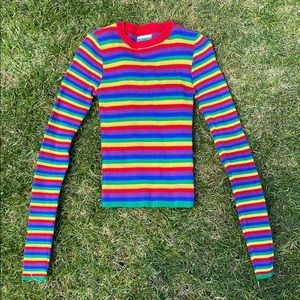 Size small rainbow sweater 🌈
